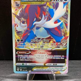 2022 Pokemon Hiusian Samurott Vstar Full Art Astral Radiance 102 of 189 Holo Mint