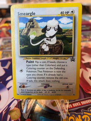 2000 Pokemon Smeargle Black Star Promo Pokemon League #32 Mint