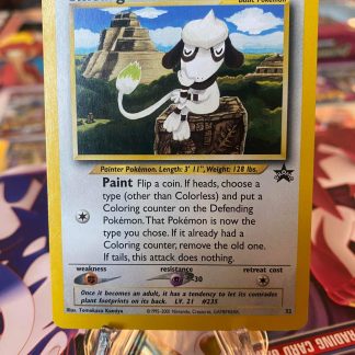 2000 Pokemon Smeargle Black Star Promo Pokemon League #32 Mint