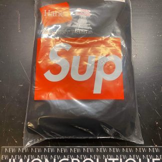 2021 Sup Hanes Tagless Tees 3 Pack Black