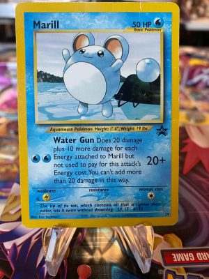 2000 Pokemon Marill Black Star Promo Pokemon League #29 Moderately Played