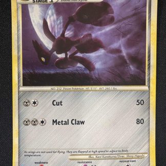 2010 Pokemon Scizor Undaunted 7 of 90 Holo Lightly Played