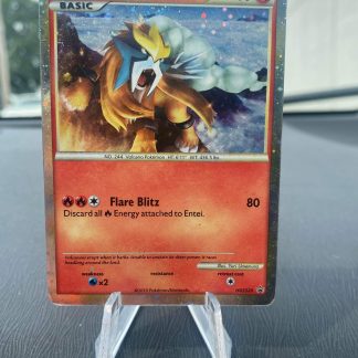 2010 Pokemon Entei HeartGold & SoulSilver Promo HGS20 Holo Moderately Played