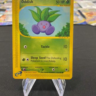 2002 Pokemon Oddish Expedition 122 of 165 Lightly Played