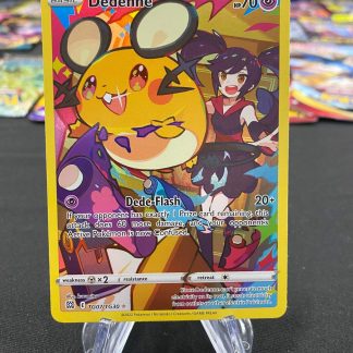 2022 Pokemon Dedenne Full Art Brilliant Stars TG07 of TG30 Holo Mint