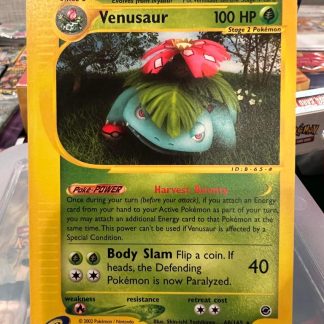 2002 Pokemon Venusaur Expedition 68 of 165 eReader Mint