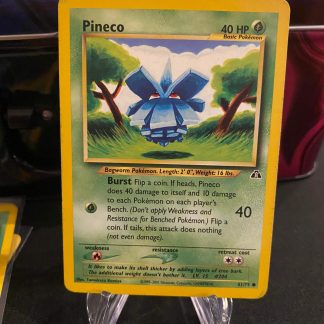 2001 Pokeon Pineco Neo Discovery 61 of 74 Mint