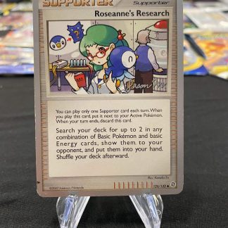 2007 Pokemon Roseanne's Research Supporter World Championships 125 of 132 Moderately Played
