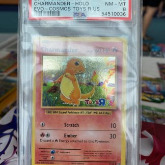 2016 Pokemon Charmander XY Evolutions Cosmos Toys R Us #9 Holo PSA 8 Near Mint