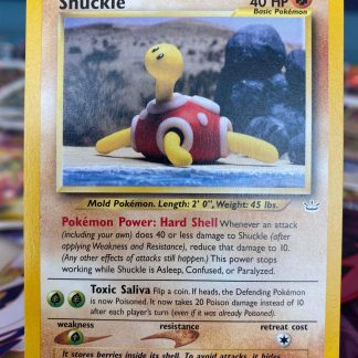 2000 Pokemon Shuckle Neo Revelation 51 of 64 Near Mint