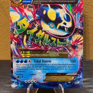 2014 Pokemon Primal Kyogre EX Primal Clash 55 of 160 Holo Moderately Played