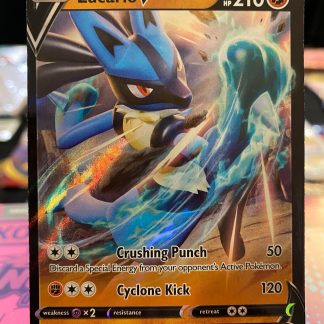 2022 Pokemon Lucario V Full Art Astral Radiance 078 of 189 Holo Mint