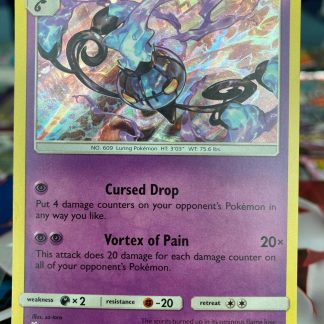 2018 Pokemon Chandelure Sun & Moon Lost Thunder 103 of 214 Holo Mint