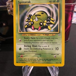 2000 Pokemon Spinarak Neo Genesis 75 of 111 Mint