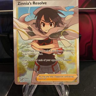 2021 Pokemon Zennia's Resolve Trainer Evolving Skies 203 of 203 Holo Mint