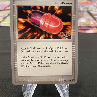 2007 Pokemon PlusPower Trainer Secret Wonders 121 of 132 Lightly Played