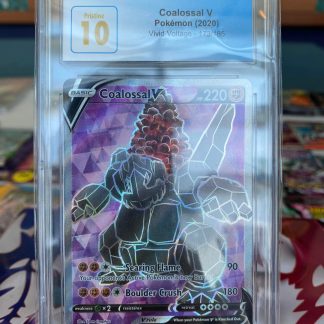 2020 Pokemon Coalossal V Full Art Vivid Voltage 173 of 185 CGC 10 Pristine