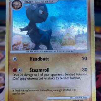 2007 Pokemon Cranidos Diamond & Pearl Black Star Promo DP07 Holo Heavily Played
