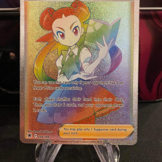 2022 Pokemon Roxanne Supporter Full Art Astral Radiance 206 of 189 Rainbow Holo Mint