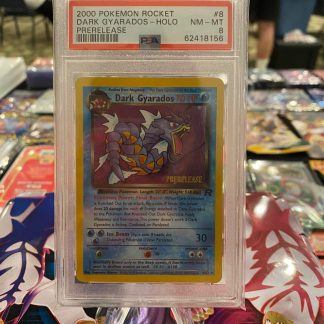 2000 Pokemon Dark Gyarados Team Rocket Prerelease #8 Holo PSA 8 Near Mint/Mint