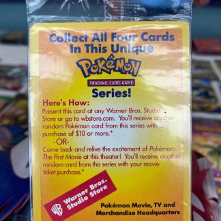 1999 Pokemon Warner Brothers The First Movie Promo Random Card Sealed