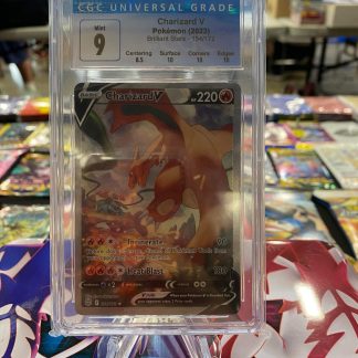 2022 Pokemon Charizard V Brilliant Stars 154 of 172 CGC 9 Mint