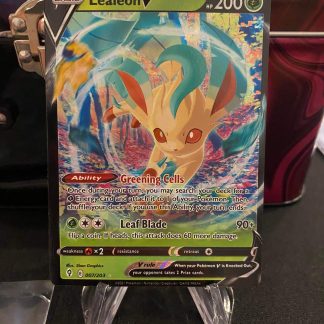 2021 Pokemon Leafeon V Full Art Evolving Skies 007 of 203 Holo Mint