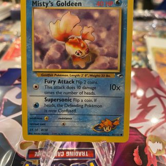 2000 Pokemon Misty's Goldeen Gym Heroes 85 of 132 Mint