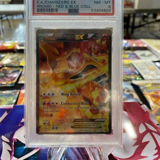 2016 Pokemon Charizard EX Black Star Promo Red & Blue Collection #XY121 PSA 8 Near Mint