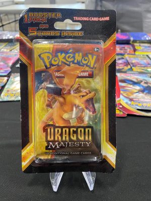 2016 Pokemon Dragon Majesty Charizard Artwork Booster Pack Sealed