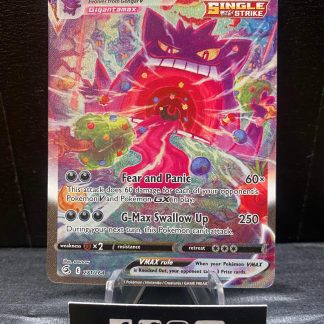 2021 Pokemon Gengar Vmax Alternate Full Art Fusion Strike 271 of 264 Holo Mint