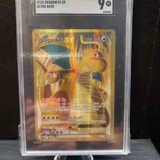 2016 Pokemon Dragonite EX Evolutions #106 SGC 9 Mint