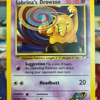 2000 Pokemon Sabrina's Drowzee Gym Heroes 92 of 132 Mint