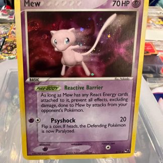 2006 Pokemon Mew Pop Series 4 of 12 Holo Near Mint