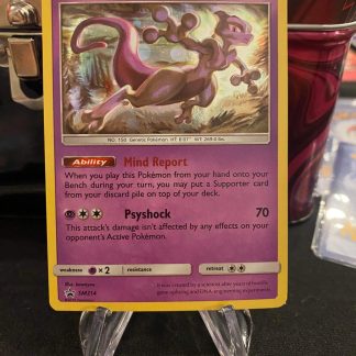 2019 Pokemon Mewtwo Promos SM214 Holo Lightly Played