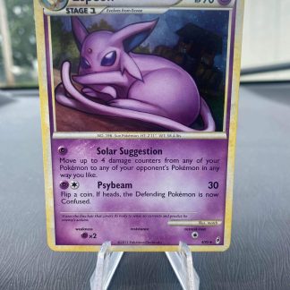 2011 Pokemon Espeon Call of Legends 4 of 95 Holo Mint