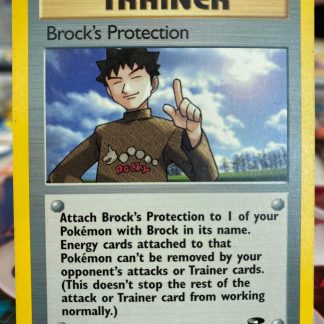 2000 Pokemon Brock's Protection Gym Challenge 101 of 132 Near Mint