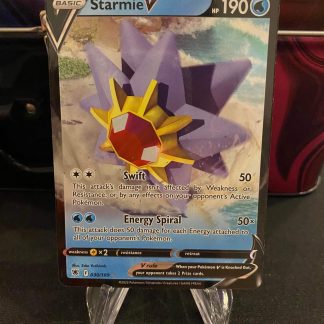 2022 Pokemon Starmie V Astral Radiance 030 of 189 Holo Mint