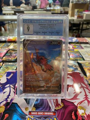 2021 Pokemon Galarian Zapdos V Chilling Reign 174 of 198 CGC 9 Mint