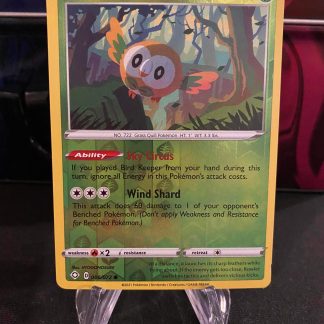 2021 Pokemon Rowlet Shining Fates 006 of 072 Reverse Holo Mint