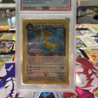 2000 Pokemon Dark Dragonite Team Rocket #22 PSA 9 Mint