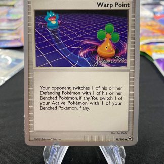 2008 Pokemon Warp Point Trainer EX Battle Stadium 88 of 100 Moderately Played