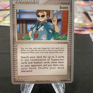2007 Pokmeon Scott Trainer Power Keepers 81 of 108 Mint