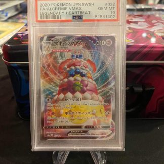 2020 Japanese Pokemon Alcremie Vmax Sword & Shield Legendary Heartbeat #032 PSA 10 Gem Mint