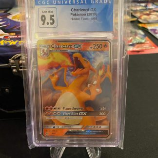 2019 Pokemon Charizard GX 9 of 68 Hidden Fates CGC 9.5 Gem Mint