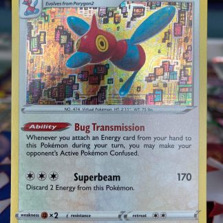 2021 Pokemon Porygon-Z Chilling Reign 118 of 198 Holo Mint