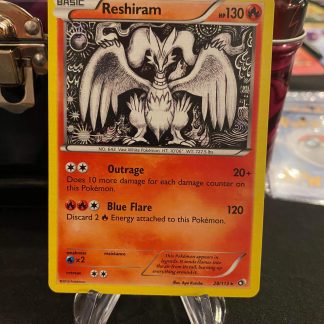 2013 Pokemon Reshiram Legendary Treasures 28 of 113 Near Mint
