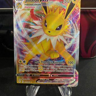 2021 Pokemon Jolteon VMax Evolving Skies Full Art Ultra Rare 051 of 203 Lightly Played