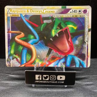 2010 Pokemon Rayquaza & Deoxys Legend Top Undanted 89 of 90 Holo Moderately Played