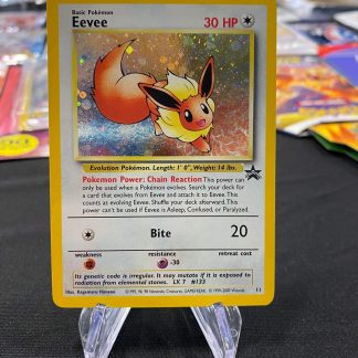 2000 Pokemon Black Star Promo Eevee Holo #11 Near Mint